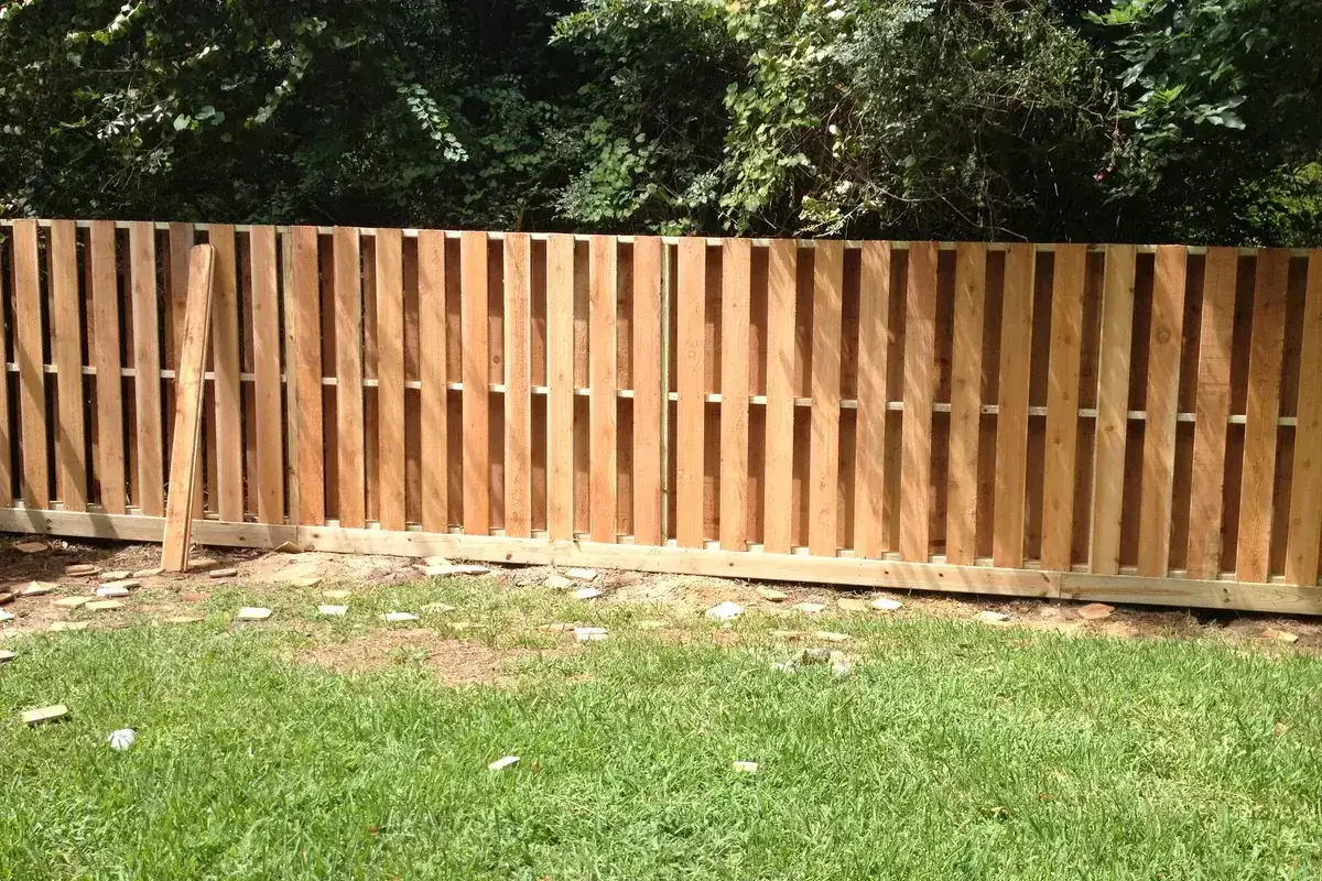 Commercial Wood Privacy Fencing Commercial wood privacy fencing