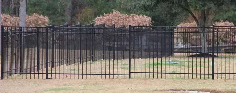 Commercial Wrought Iron Aluminum Fencing Commercial wrought iron and aluminum fencing
