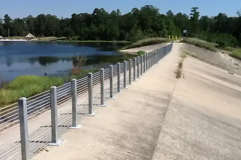 Industrial fence perimeter project
