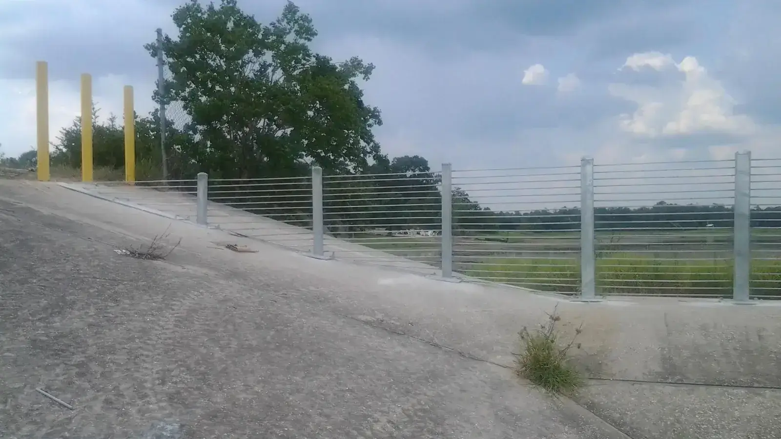 Completed fence installation project 3