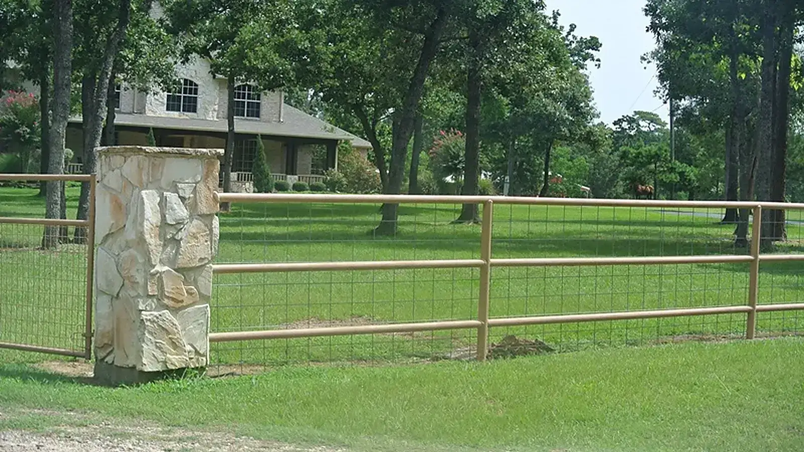 Completed fence installation project 4