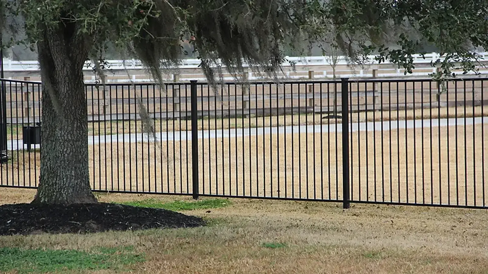 Completed fence installation project 5